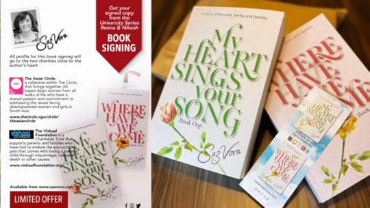 Special Limited Signing for two charities - The Asian Circle and The Vishaal Foundation