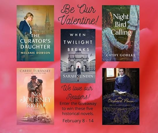 Be Our Valentine Giveaway, February 8-14, 2021