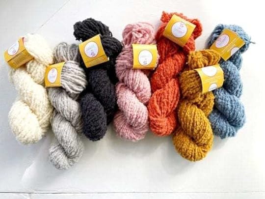 Knit Collage Serenity Boucle for YarnYAY!