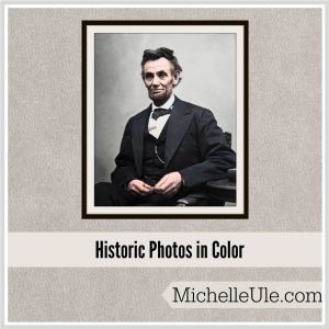 colorized Abraham Lincoln