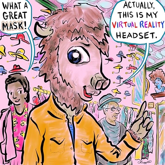 Where the Buffalo Browse is rare digital art by Joe Chiappetta