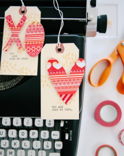 DIY Valentine’s Day Tags with Washi Tape. This easy Valentine’s DIY makes also makes a great Valentine’s Day card! Read the post to get step-by-step instructions on how to make this super simple Washi Tape Valentine’s Day DIY!