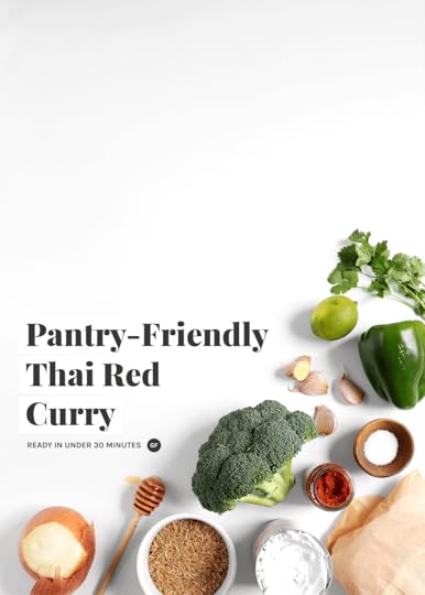 Pantry Friendly Thai Red Curry Recipe from The Faux Martha