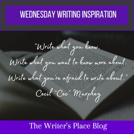 Words for writers from Cecil “Cec” Murphey
