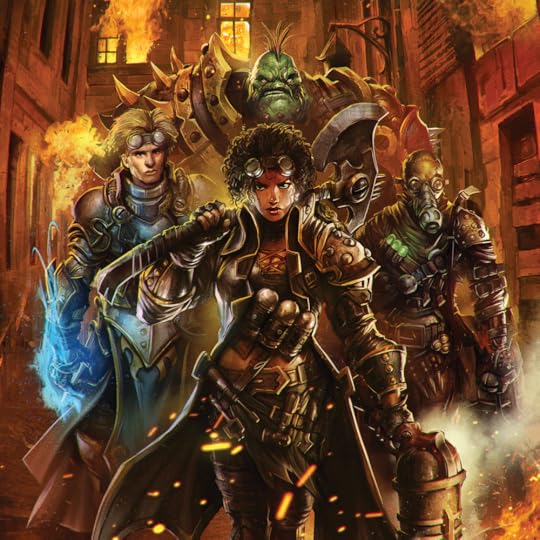 your average adventuring party isn’t average in the iron kingdoms - Black Dogs by Privateer Press