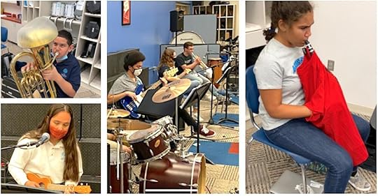 This school year is about can, not can’t. Though instruments are masked, our students still make music!