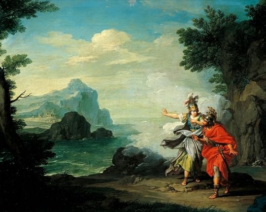 Athen and Ulysses in the Odyssey