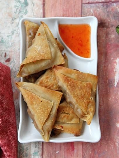 Chicken Keema Samosas
