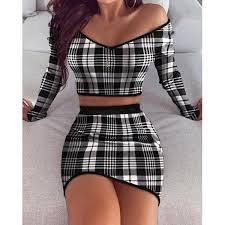 Image result for Long sleeves and short skirt sets