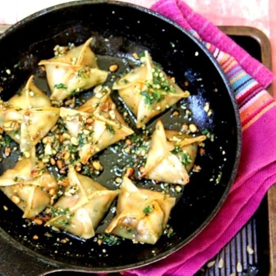 Butternut Squash and Kale Ravioli with a Brown Butter Herb Gremolata