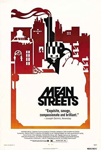 Amazon.com: Mean Streets Poster Movie (27 x 40 Inches - 69cm x 102cm) (1973) (Style B): Posters & Prints