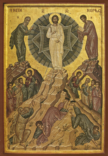 Icon of the Transfiguration of the Lord (Athos)