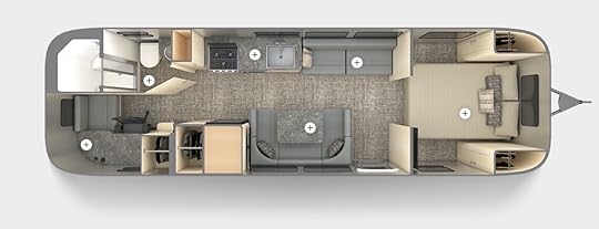 Airstream floor plan