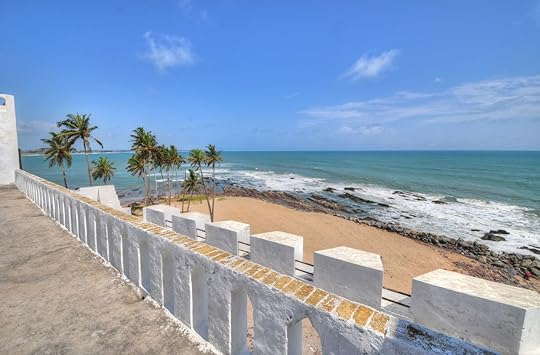 View from Elmina Castle UNESCO site in Accra, Ghana