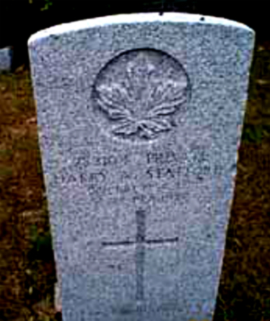 Harry's grave stone