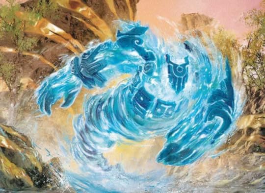 The elemental blend of earth and water surges into action - Soul of the Rapids by Anthony Palumbo