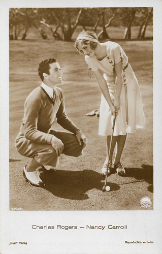 Charles Rogers and Nancy Carroll in Follow Thru (1930)