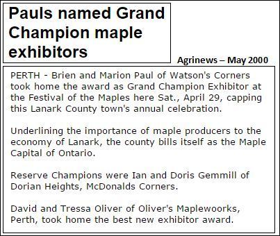 Paul's maple