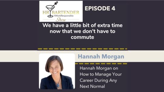 Hannah Morgan on The HR Bartender Show discussing career development