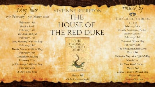 The House of the Red Duke Tour Schedulepng