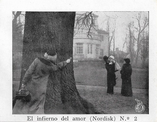Ebba Thomsen in Et kaerlighedsoffer (1914)