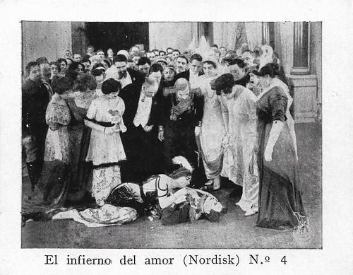 Ebba Thomsen in Et kaerlighesdoffer (1914)