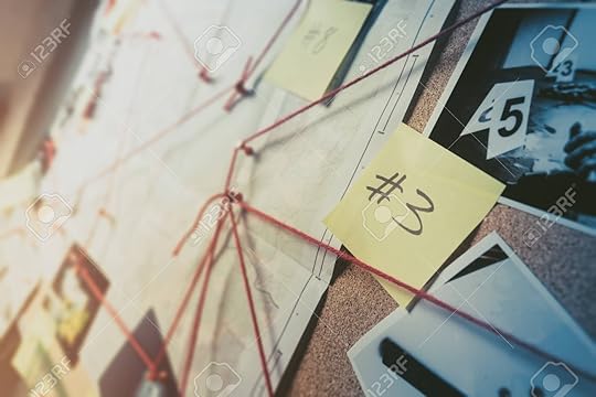 Detective Board With Evidence, Crime Scene Photos And Map. High.. Stock Photo, Picture And Royalty Free Image. Image 114254396.