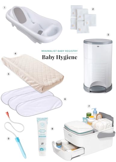 baby hygiene minimalist baby registry from the faux martha