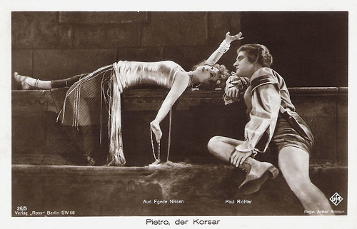 Paul Richter and Aud Egede Nissen in Pietro der Kosar (1925)
