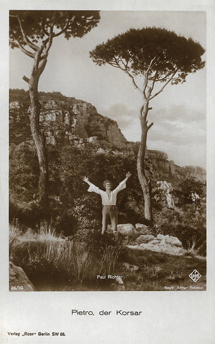 Paul Richter in Pietro der Korsar (1925)