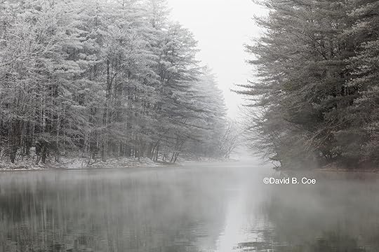 Jackson Lake with Frost and Mist, by David B. Coe