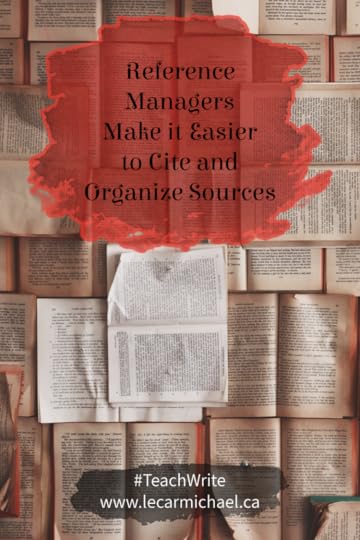 Benefits of reference managers