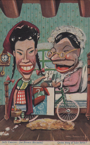 Judy Canova and Joe E. Brown
