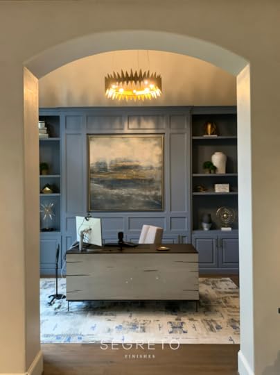 Study that is painted in Segreto Paint Gallant Night