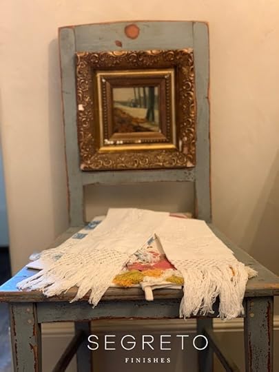 Vintage Chair for hand towels