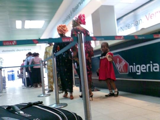 Killing time, stuck in Lagos airport