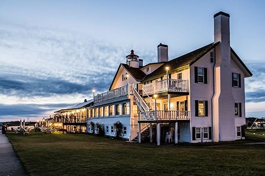 Lighthouse Inn in New England to stay the night