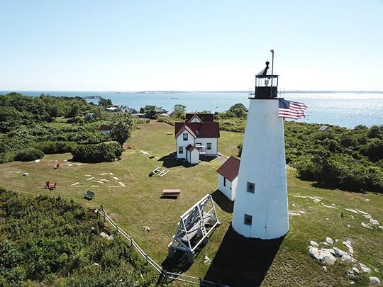 Bakers Island Lighthouse, MA, lighthouses to stay the night in
