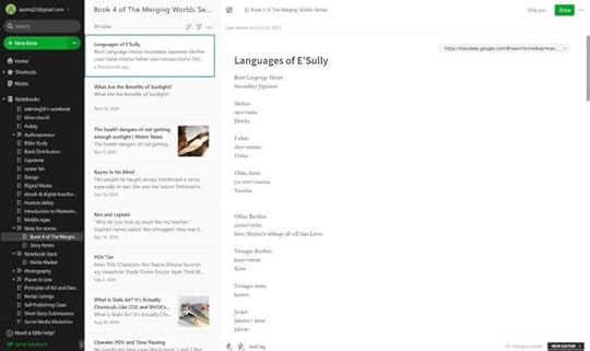 The Sciell Legacy a dark fantasy world building tips
