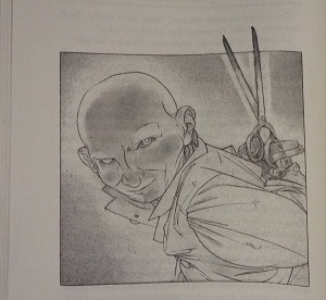 picture of a bald little doctor from page 32