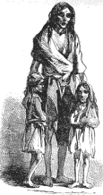Bridget O'Donnell and Children The great Irish famine 1849