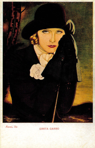 Greta Garbo by Nanni