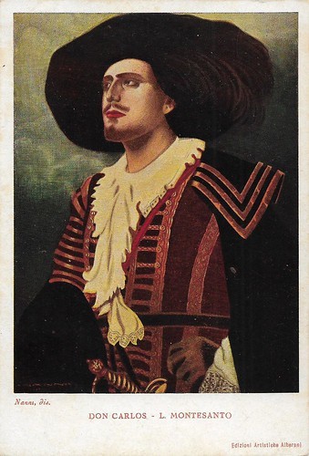 Luigi Montesanto in the opera Don Carlos (Verdi)