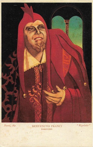 Benvenuto Franci in the Verdi opera Rigoletto