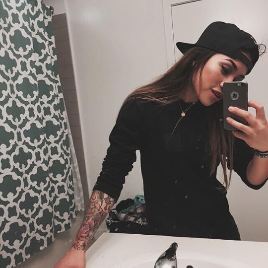 girl, outfit, black and tomboy