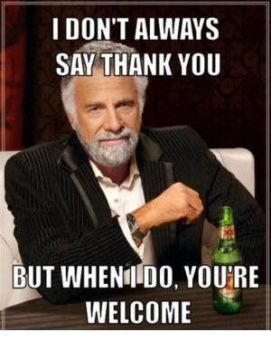 Dos Equis Thank You Picture