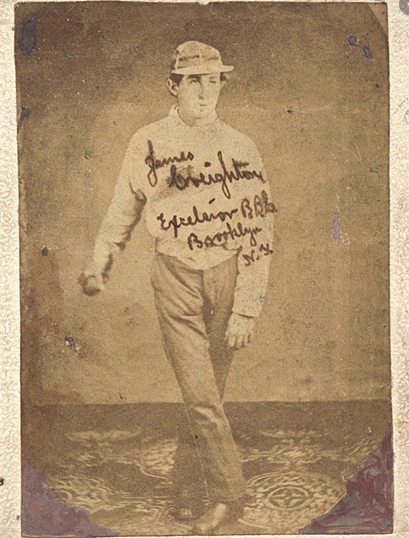 The first baseball card?