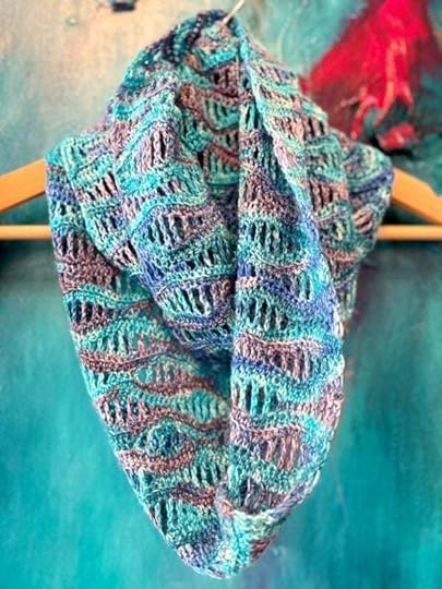 Wave Goodbye Scarf by Becky Joiner