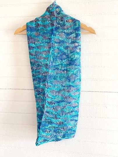 Wave Goodbye Infinity Scarf by Becky Joiner