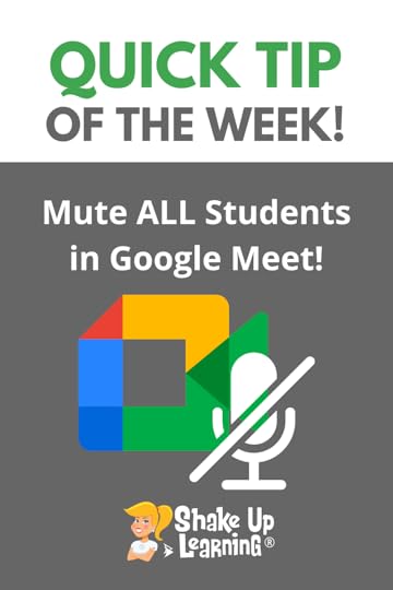 How to Mute ALL Students in Google Meet